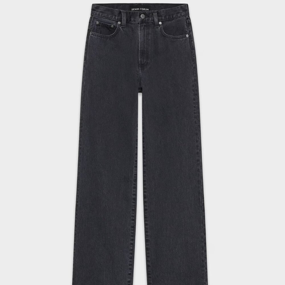 Denim Forum The Farrah High Rise Wide Leg Jeans, size 29
